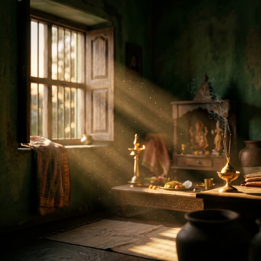 Sacred morning light