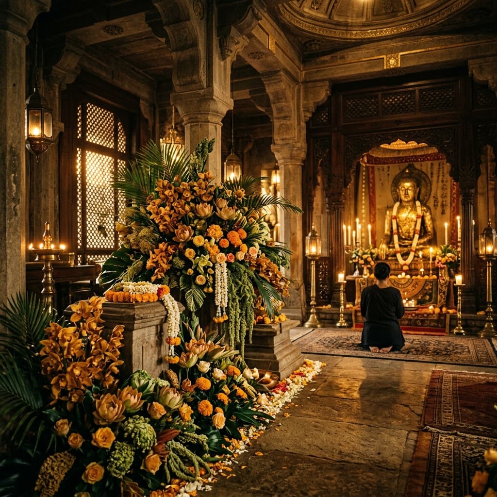 For festivals, prayers, and moments that gather people together.